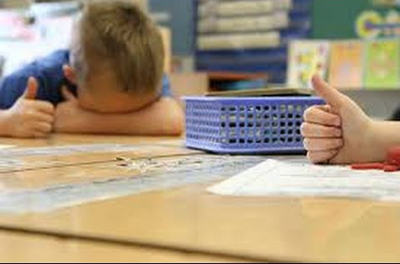 Heads down thumbs up