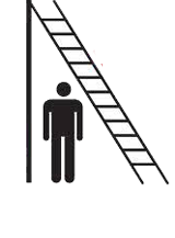 Walking under a ladder