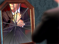 Broken mirror
