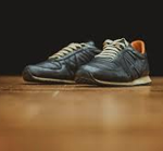 Putting shoes on the table
