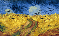 Wheatfield with Crows